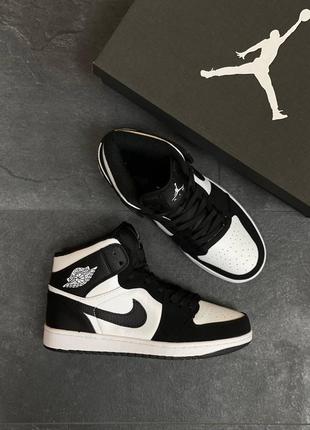 Жіночі кросівки nike air jordan high s black/white3 фото