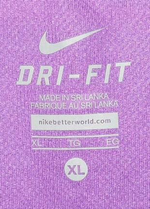 Женская спортивная футболка nike dri-fit рефлектив | reflective5 фото
