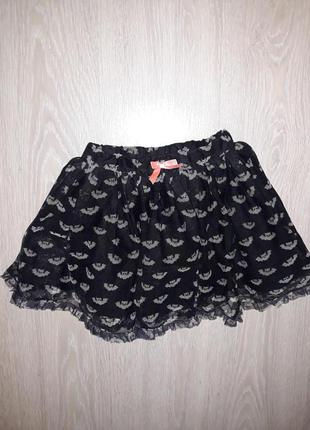 Нарядная, фатиновая юбка пачка h&m на 4-5 лет1 фото