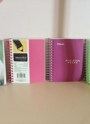 Зошити блокноти сша mead five star 13.9х8,8см на 200 сторінок