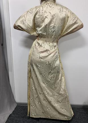 Винтажное платье кимоно4 фото