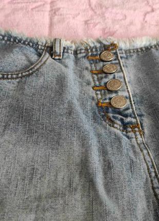 Модная джинсовая юбка dare 10р5 фото