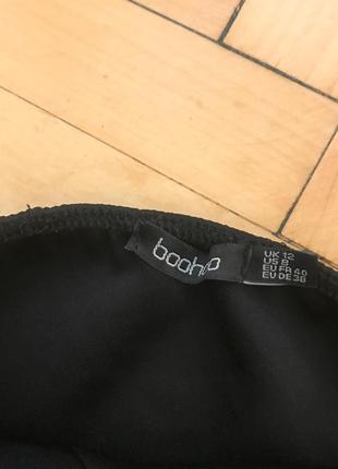 Нюансы. черное секси боди бодик boohoo 12 40 l. дефекты5 фото