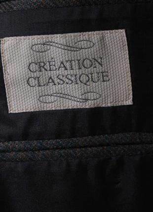 Шерстяной пиджак "creation classique"7 фото