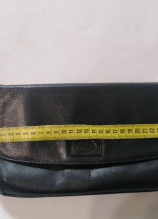Винтажный кожаный клачь сумочка gs8 фото