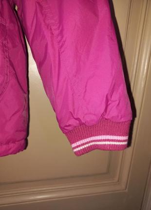 Теплая куртка mothercare на девочку  9-10 лет7 фото