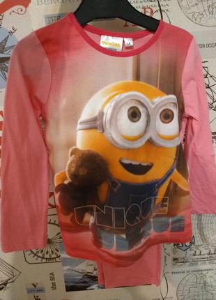 Піжама для дівчинки minions роки 98 см