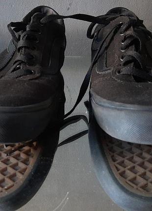 Кеди vans чорні 2