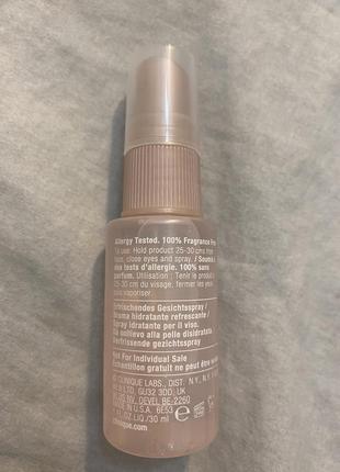 Увлажняющий спрей для лица для сухой или обезвоженной кожи clinique оригинал
