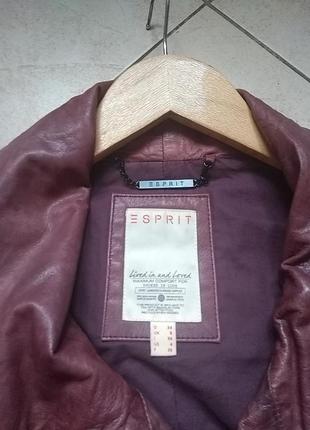 Кожаная куртка esprit2 фото