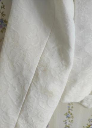 Укороченный  белый жакет пиджак болеро5 фото