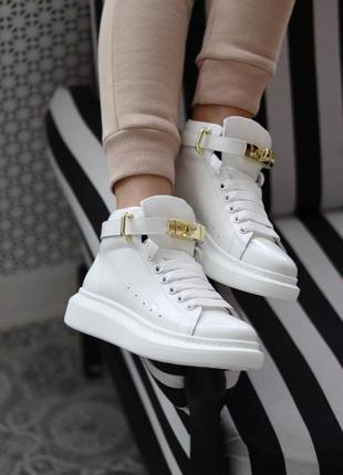 Кроссовки sneakers high white