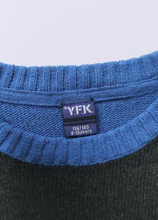Новый свитер на мальчика y.f.k. 8-10 лет6 фото