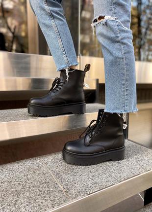 Черевики dr. martens jadon mono black ботинки8 фото