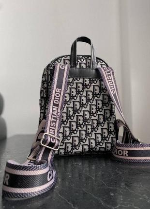 Рюкзак женский серый/черный (сумка, клатч, кошелек)2 фото