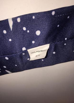 Новорічний атласовий галстук новогодний галстук олень санта3 фото