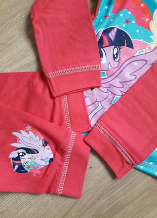 Пижама пони, костюм my little pony. 18-24 м. 92 см. disney7 фото