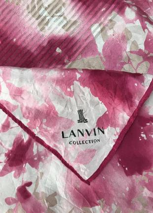 Шёлк 100%. lanvin collection. винтаж. маленький элегантный аксессуар