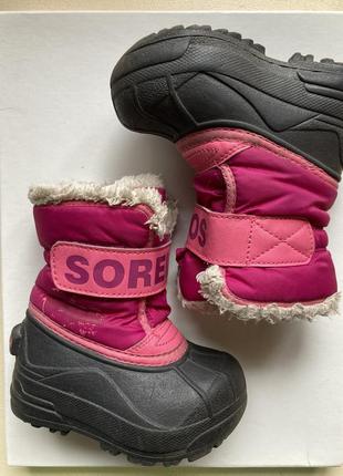 Зимові чобітки sorel