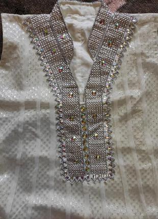 Карнавальна сукня східної красені жасмин шахерезада на 10-12р.4 фото