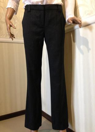 Костюмні брюки - super 100"s wool, massimo dutti 38/m