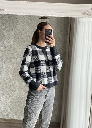 Светр в клітку hm розмір s