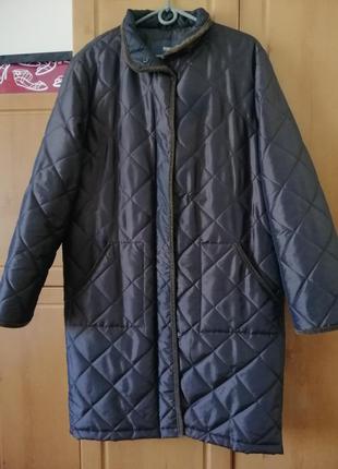 Стеганое пальто от tchibo xl1 фото