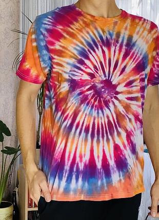 Тай-дай футболка handmade