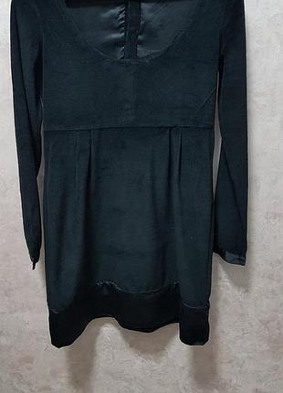 Велюровое платье известного бренда