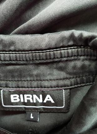 Сукня сорочка натуральний шовк чорне з коміром з наклейками кишенями birna6 фото