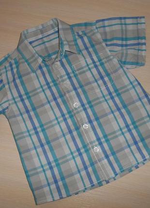 Рубашка matalan 2-3 года, 92-98 см, италия, оригинал1 фото