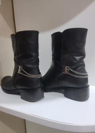 Шкіряні  італійські боти 2