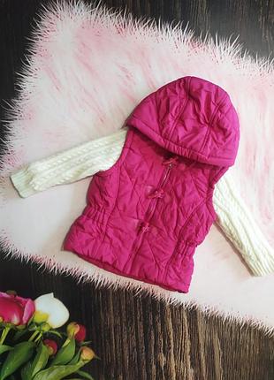 Жилетка обманка с рукавами baby club
