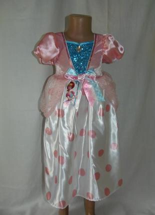 Карнавальное платье пастушки,куклы  на 3-4 года4 фото