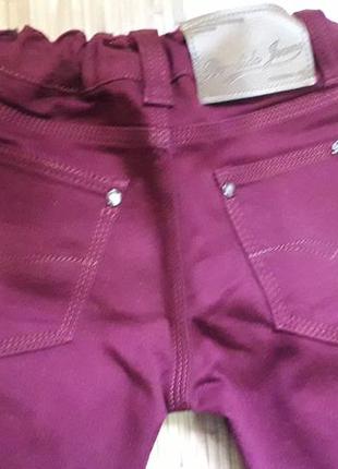 Котоновые брюки штаны на 7-8лет4 фото