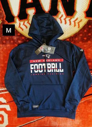 Оригінал. худі new era training x nfl new england patriots.