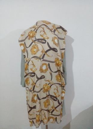 Красивый палантин шарф винтажный принт  jjbenson1 фото