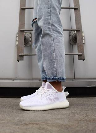 Yeezy boost 350 v2 mono white легенда ізі буст1 фото