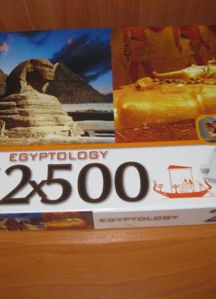 .пазлы "egyptology" 2 по 500 шт. grahx
