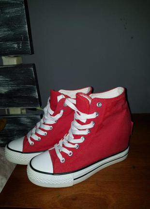 Кеды в стиле converse2 фото