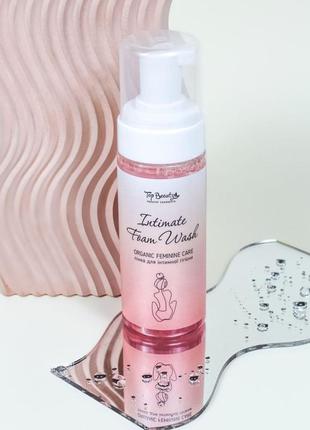 Пенка для интимной гигиены top beauty