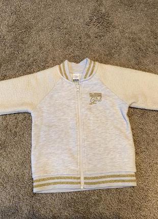 Тёплая кофта на девочку
