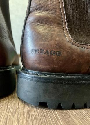 Ботинки челси sebago vibram5 фото