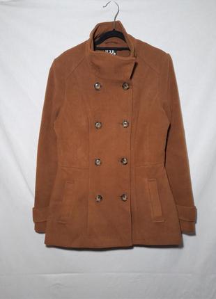 Кашемірове (позов) двобортне пальто півпальто