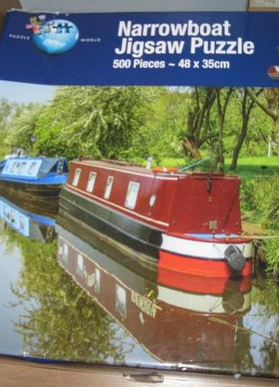.пазлы"jigsaw" 500 шт. narrowboat