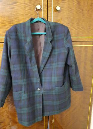 Пиджак длинный
