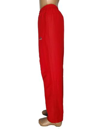 Женские красные спортивные штаны adidas (оригинал)3 фото