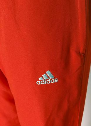 Жіночі червоні спортивні штани adidas (оригінал)6 фото