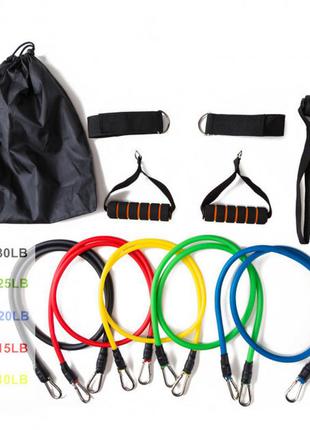 Набор эспандеров для фитнеса и упражнений+чехол