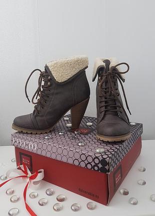 Ботинки женские dulce rubio - демисезон / зима - 37 г.